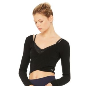 Alo Yoga Amelia Long Sleeve Crop
